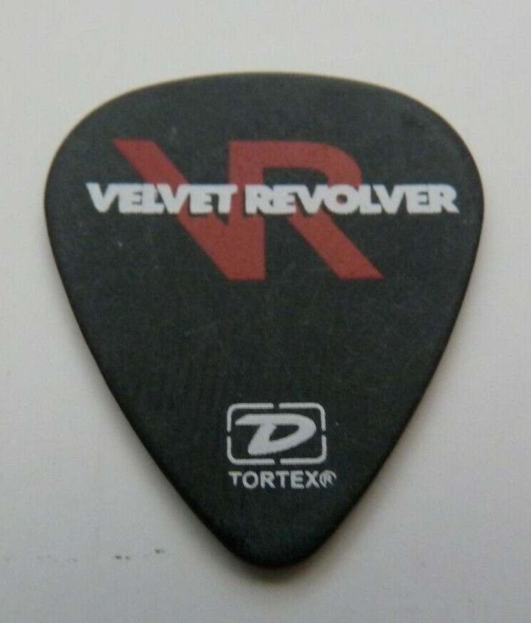 SLASH GUNS & ROSES VELVET REVOLVER 2004 CONTRABAND SOUTHPARK GUITAR PICK COLLECTIBLE MEMORABILIA