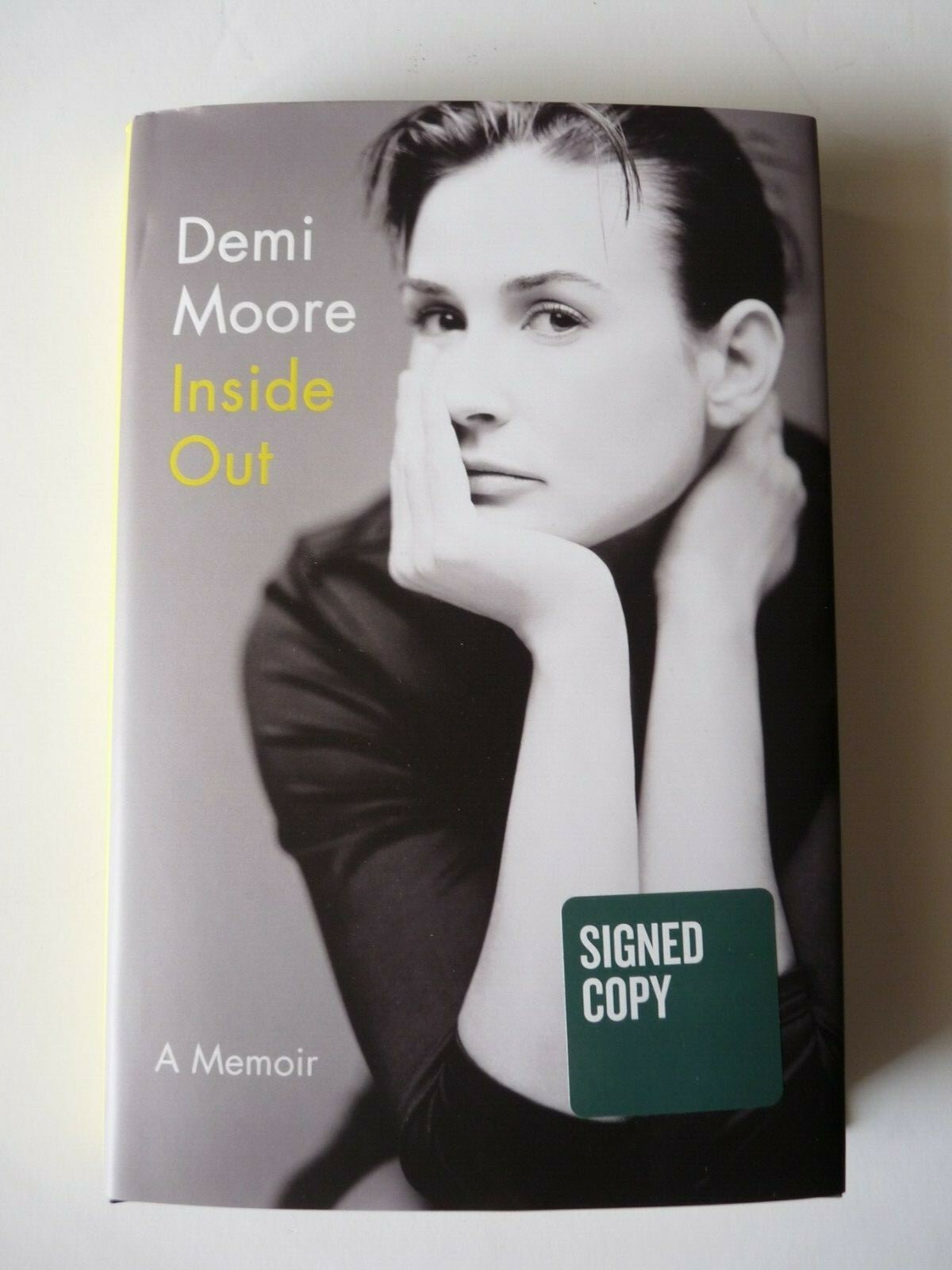 Demi Moore Inside Out Signed Autographed Book PSA or Beckett Guaranteed