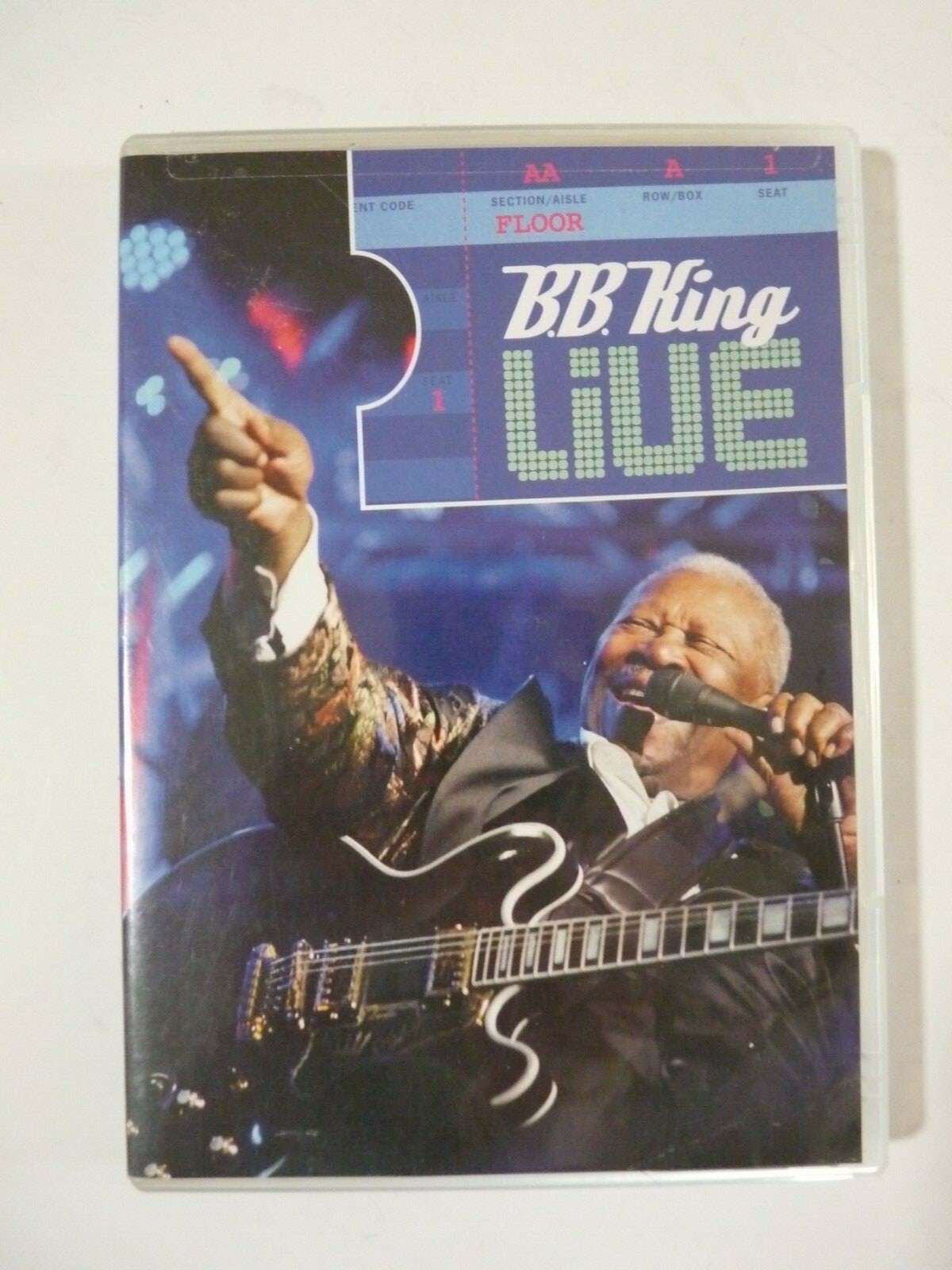 BB King Of The Blues Signed Autographed DVD Booklet PSA BAS Guaranteed
