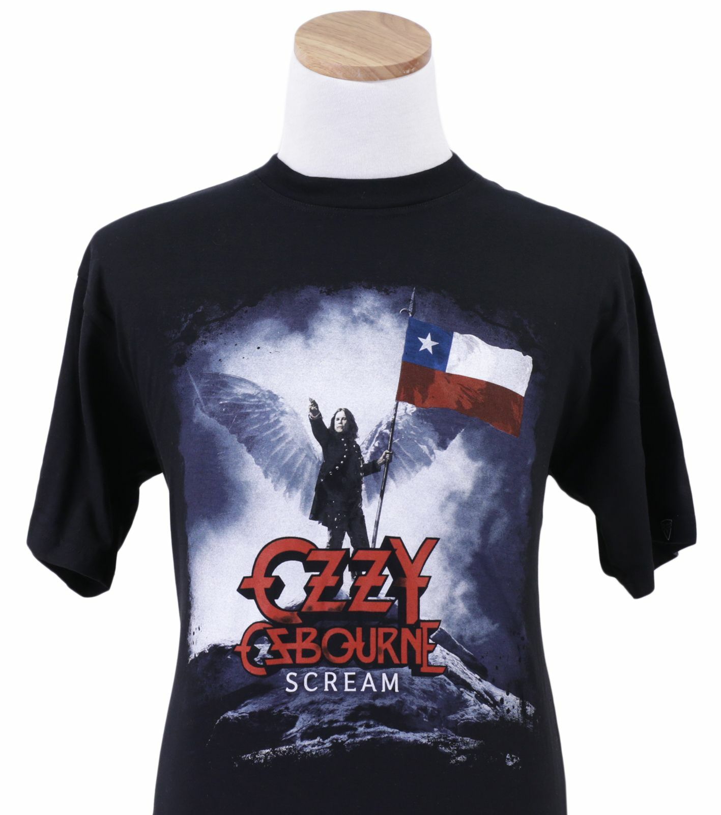 Ozzy Osbourne 2011 Scream Tour Chile Vintage T-Shirt Men L