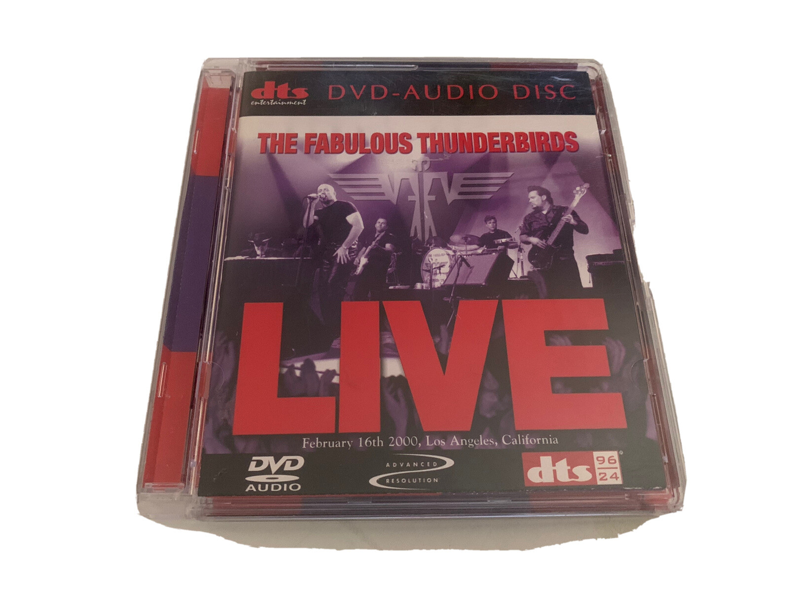 The Fabulous Thunderbirds Live 2-16-2000 L.A. CA. DVD Audio Disc DTS Ent.