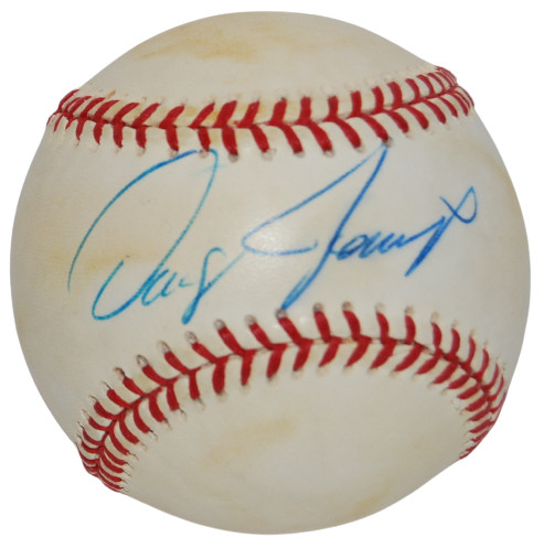 DOUG JENNINGS signed NL baseball (OAKLAND ATHLETICS) Chicago Cubs W/COA