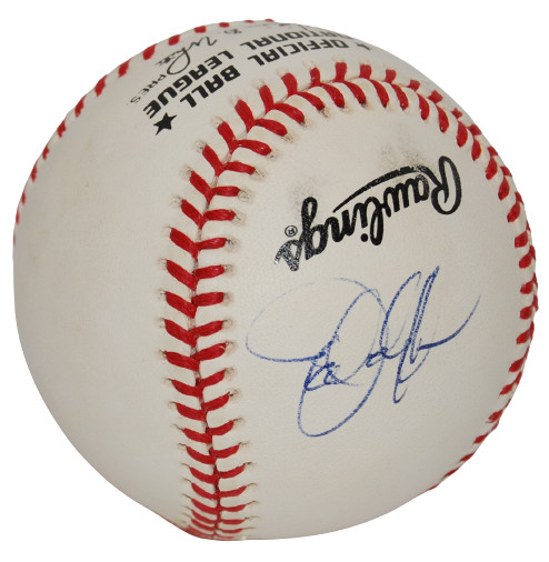 DAVE MAGADAN signed NL baseball (NEW YORK METS) Chicago Cubs Astros W/COA