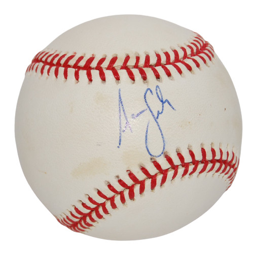 AARON SELE signed AL baseball (BOSTON RED SOX) Chicago Cubs Mariners W/COA