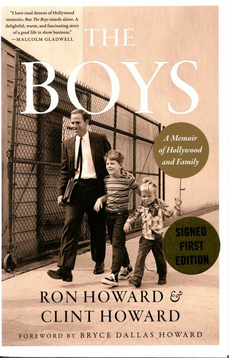 RON and CLINT HOWARD signed autographed 1st Edition BOOK