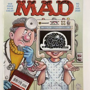AL JAFFEE SIGNED AUTOGRAPH MAD MAGAZINE SPECIAL ISSUE LEGEND CARTOONIST - JSA