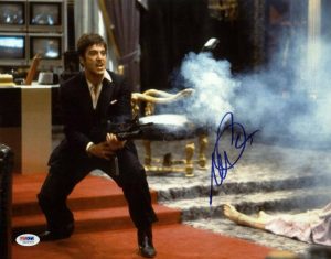 AL PACINO SCARFACE SIGNED SAY HELLO TO MY LITTLE FRIEND 11X14 PHOTO PSA ITP 4 COLLECTIBLE MEMORABILIA