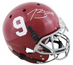 ALABAMA BRYCE YOUNG AUTHENTIC SIGNED SCHUTT FULL SIZE PROLINE HELMET BAS WITNESS COLLECTIBLE MEMORABILIA