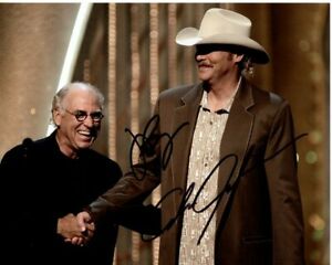 ALAN JACKSON AND JIMMY BUFFETT SIGNED AUTOGRAPHED 8×10 PHOTO COLLECTIBLE MEMORABILIA
