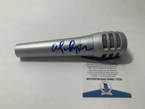 ALICE COOPER NIGHTMARE SIGNED AUTOGRAPHED MICROPHONE MIC PSA CERTIFIED #3 COLLECTIBLE MEMORABILIA