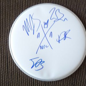American Authors Band Autographed Signed 10" DRUMHEAD PSA Guaranteed #1