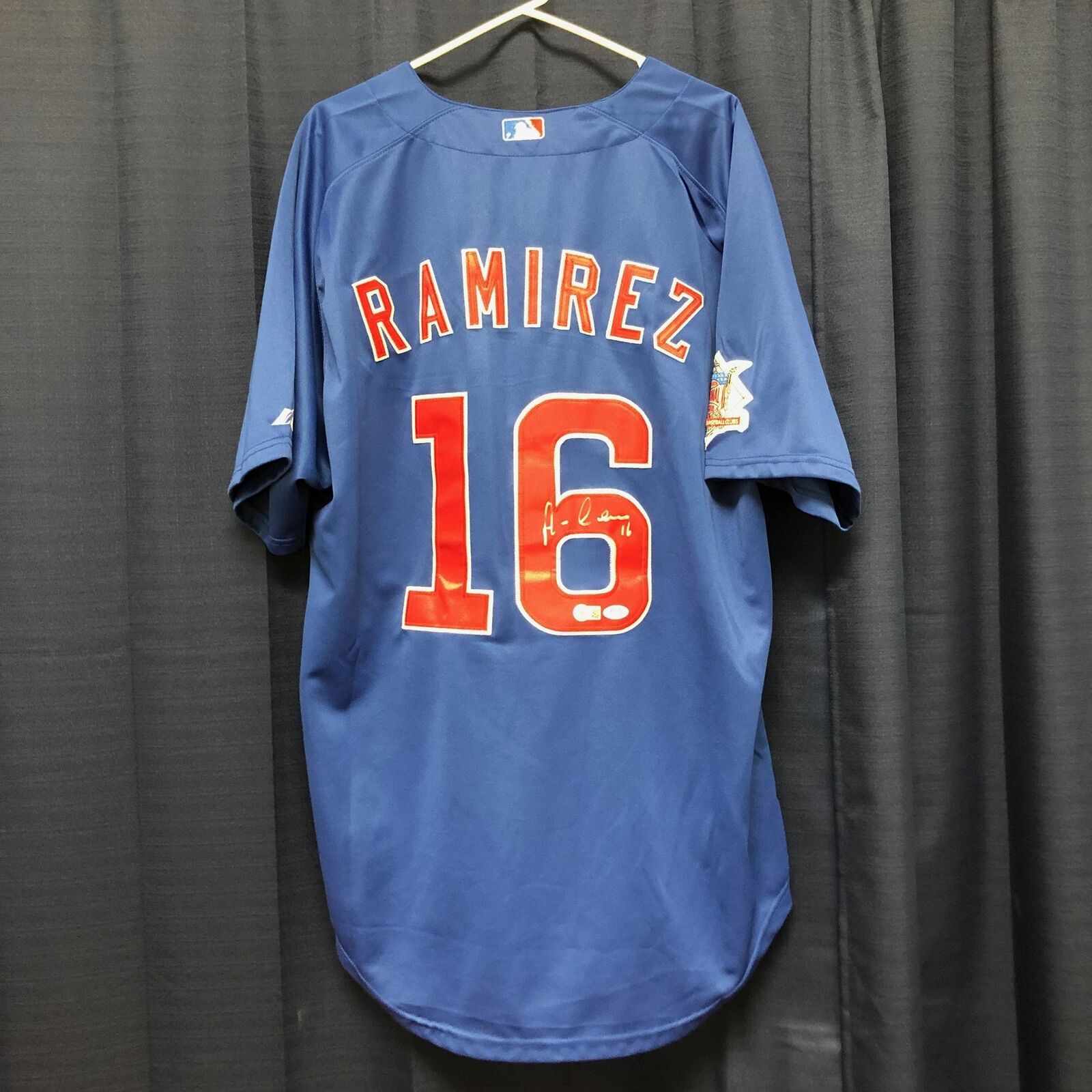 Aramis Ramirez Signed Cubs Jersey with COA Size XL