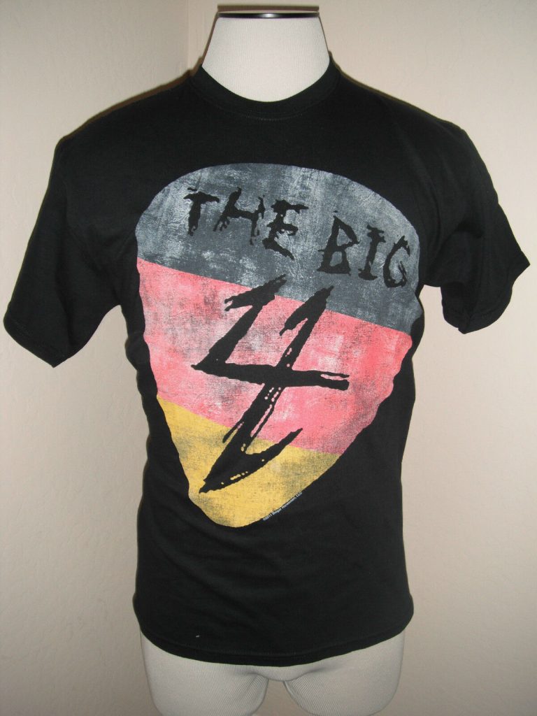 BIG 4 11 CONCERT TOUR GERMANY METALLICA MEGADETH ANTHRAX SLAYER T SHIRT S M L XL COLLECTIBLE MEMORABILIA