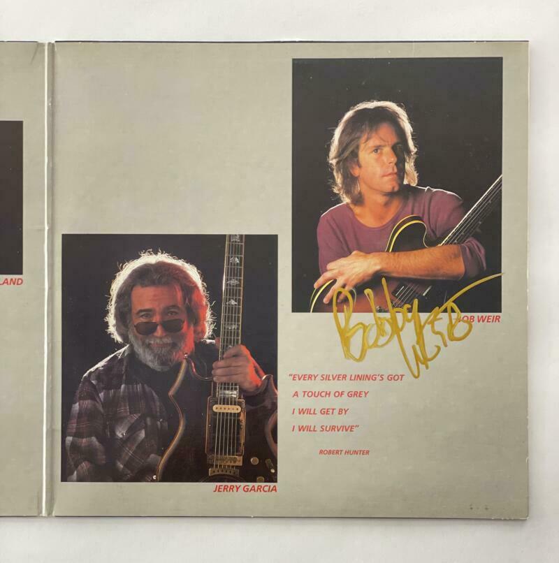 BOB WEIR SIGNED AUTOGRAPH ALBUM VINYL RECORD GRATEFUL DEAD - IN DARK W/ JSA | Autographia