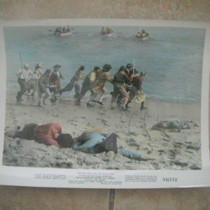 Captain Kidd & Slave Girl Movie Color 8x10 Promo Photo Lobby Cards