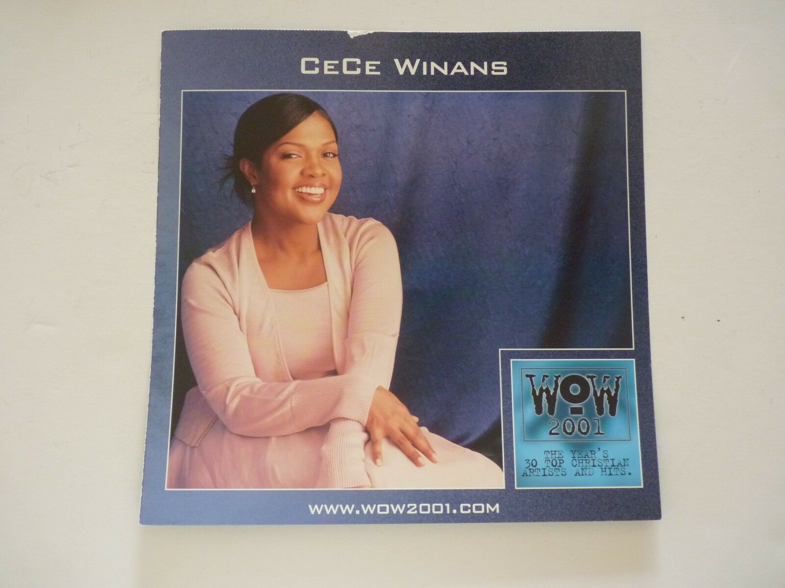 CeCe Winans 2001 WOW Plus One LP Record Photo Flat 12x12 Poster