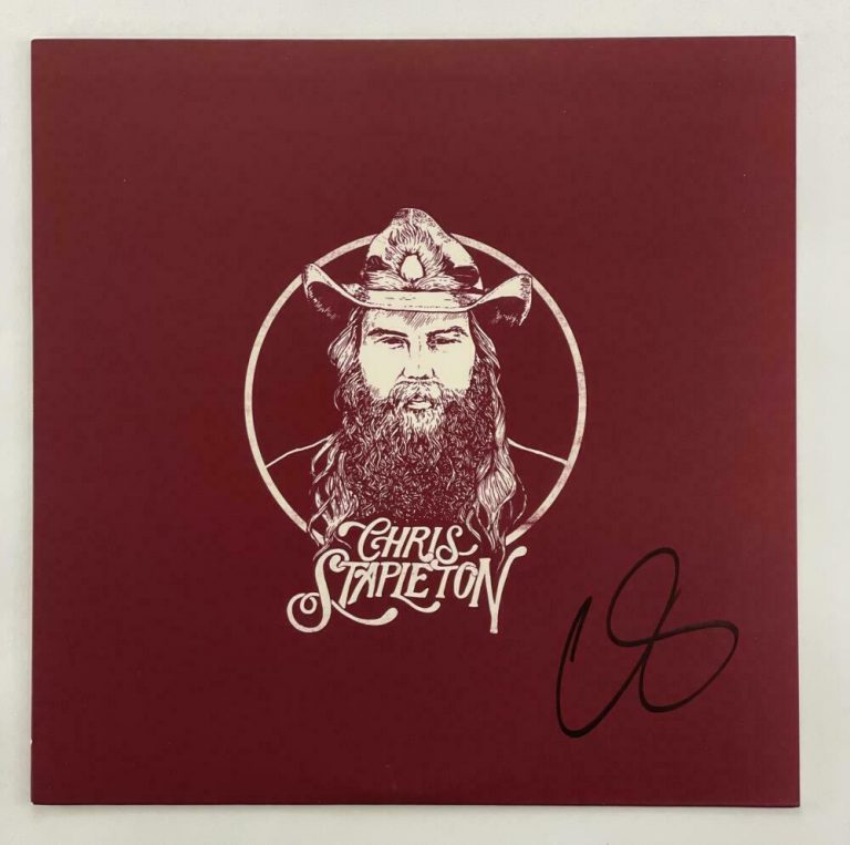 CHRIS STAPLETON SIGNED AUTOGRAPH ALBUM VINYL RECORD FROM A ROOM: VOLUME 2 W/ JSA COLLECTIBLE MEMORABILIA