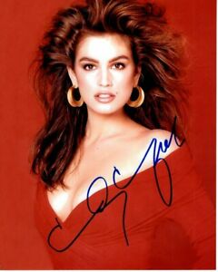 CINDY CRAWFORD SIGNED AUTOGRAPHED PHOTO COLLECTIBLE MEMORABILIA