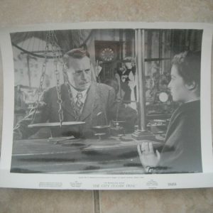 City Stands Trial Pampanini Movie B&W 8x10 Promo Photo Lobby Card #2