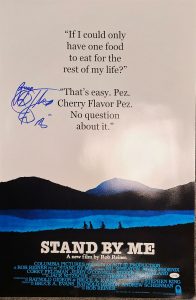 COREY FELDMAN AUTOGRAPH SIGNED 24×36 STAND BY ME POSTER ACOA WITNESS ITP COLLECTIBLE MEMORABILIA