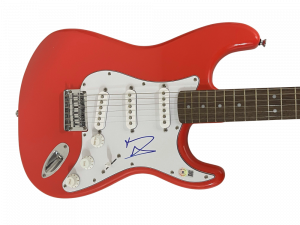 DAVE GROHL FOO FIGHTERS NIRVANA SIGNED FULL SIZE ELECTRIC GUITAR FENDER BECKETT COLLECTIBLE MEMORABILIA