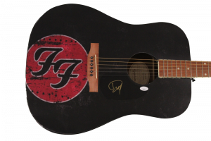 DAVE GROHL SIGNED AUTOGRAPH CUSTOM 1/1 FOO FIGHTERS GIBSON EPIPHONE GUITAR JSA COLLECTIBLE MEMORABILIA