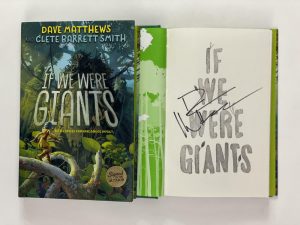 DAVE MATTHEWS BAND SIGNED AUTOGRAPH “IF WE WERE GIANTS” BOOK – BIG WHISKEY RARE! COLLECTIBLE MEMORABILIA