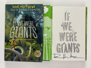DAVE MATTHEWS BAND SIGNED AUTOGRAPH “IF WE WERE GIANTS” BOOK – CRASH, EVERYDAY COLLECTIBLE MEMORABILIA