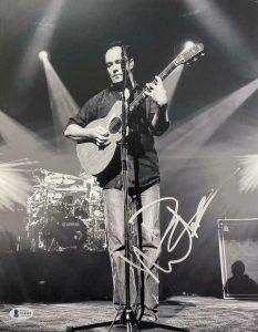 DAVE MATTHEWS SIGNED AUTOGRAPH 11×14 PHOTO BAND UNDER THE TABLE AND DREAMING BAS COLLECTIBLE MEMORABILIA