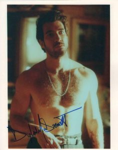 DYLAN MCDERMOTT SIGNED AUTOGRAPH 8X10 PHOTO – THE PRACTICE, SHIRTLESS STUD AHS COLLECTIBLE MEMORABILIA
