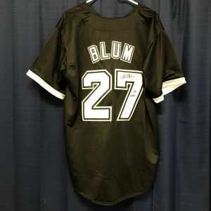 GEOFF BLUM SIGNED JERSEY PSA/DNA CHICAGO WHITE SOX AUTOGRAPHED COLLECTIBLE MEMORABILIA