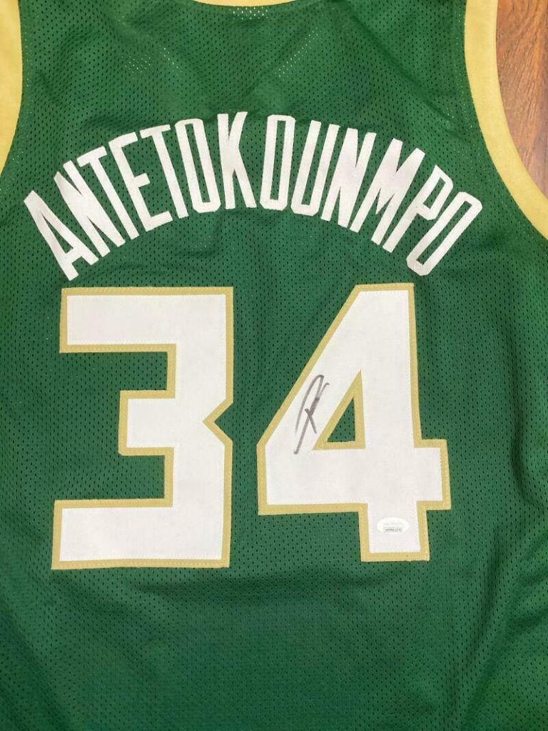 Custom Basketball Jersey Giannis Antetokounmpo Milwaukee Bucks