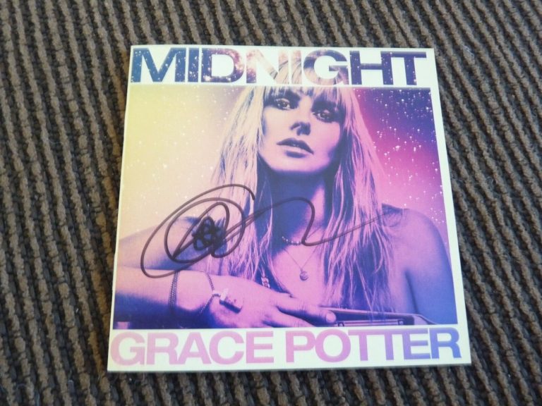 GRACE POTTER MIDNIGHT AUTOGRAPHED SIGNED CD BOOK COVER PSA GUARANTEED #2 COLLECTIBLE MEMORABILIA