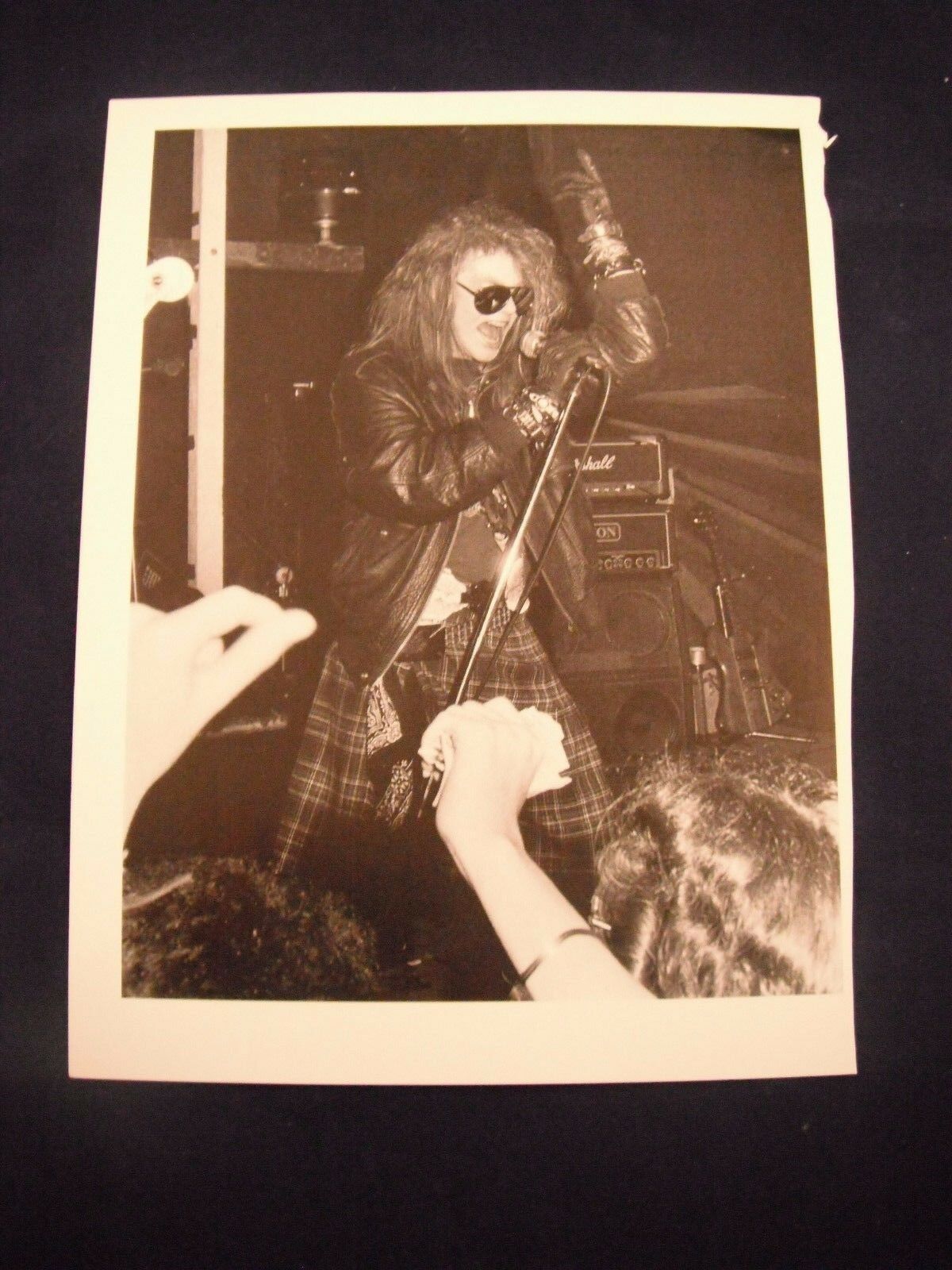 Guns N Roses GnR Coffee Table Book Photo Page Axl Kilt | Autographia