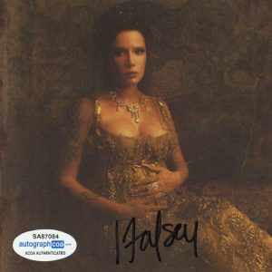 HALSEY “IF I CAN’T HAVE LOVE, I WANT POWER” AUTOGRAPH SIGNED ART CARD + CD ACOA COLLECTIBLE MEMORABILIA