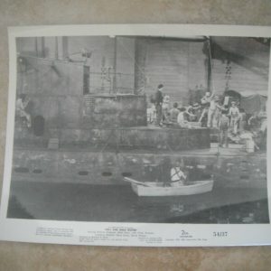 Hell and High Water 1954 Widmark B&W 8x10 Promo Photo Original Lobby Card