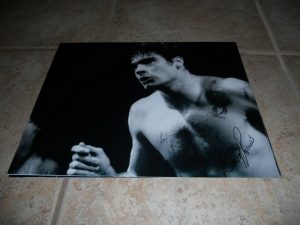 HENRY ROLLINS SIGNED AUTOGRAPHED 11×14 LIVE MUSIC PHOTO BLACK FLAG MISFITS #1 F2 COLLECTIBLE MEMORABILIA