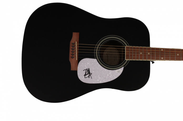 HILLARY SCOTT SIGNED AUTOGRAPH GIBSON EPIPHONE ACOUSTIC GUITAR – LADY A W/ JSA COLLECTIBLE MEMORABILIA