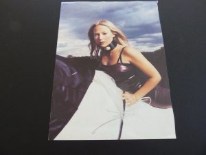 JEWEL SEXY SIGNED AUTOGRAPHED 9×12 BOOK PAGE PHOTO PSA OR BECKETT GUARANTEED F3 COLLECTIBLE MEMORABILIA