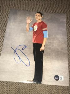 JIM PARSONS SIGNED AUTOGRAPH 8×10 PHOTO BIG BANG THEORY IN PERSON BECKETT BAS D COLLECTIBLE MEMORABILIA