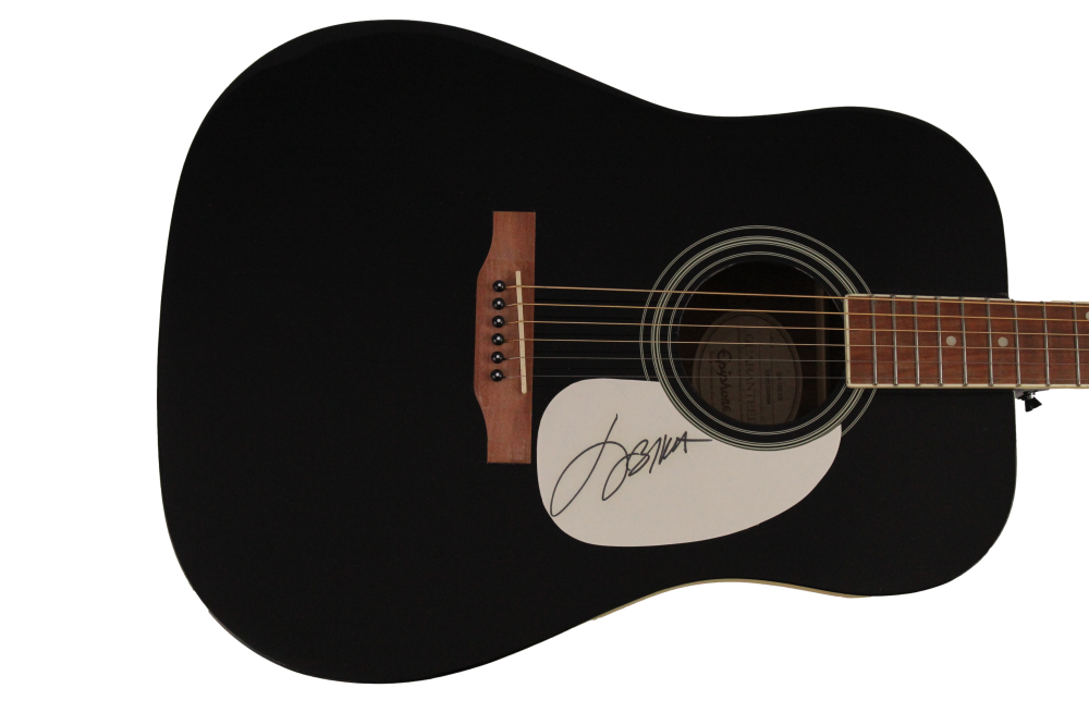 Jimmy Buffett Signed Autograph Gibson Epiphone Acoustic Guitar Margaritaville Autographia