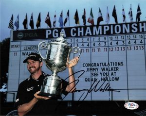 JIMMY WALKER SIGNED 8×10 PHOTO PSA/DNA AUTOGRAPHED GOLF COLLECTIBLE MEMORABILIA