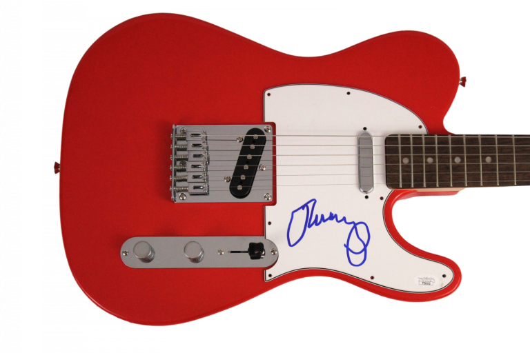 JOHN COUGAR MELLENCAMP SIGNED AUTOGRAPH FENDER TELECASTER ELECTRIC ...