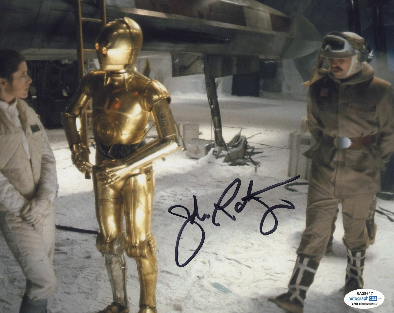 John Ratzenberger Signed Star Wars Episode V The Empire Strikes Back 8x10 Photo Autographia