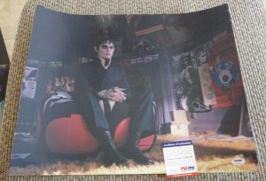 JOHNNY DEPP SIGNED AUTOGRAPHED SEXY DARK SHADOWS 16×20 PHOTO PSA CERTIFIED COLLECTIBLE MEMORABILIA