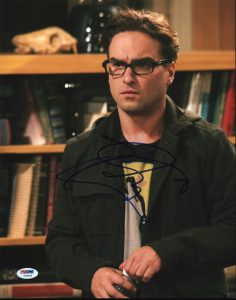 JOHNNY GALECKI THE BIG BANG THEORY AUTHENTIC SIGNED 11×14 PHOTO PSA/DNA #U59308 COLLECTIBLE MEMORABILIA