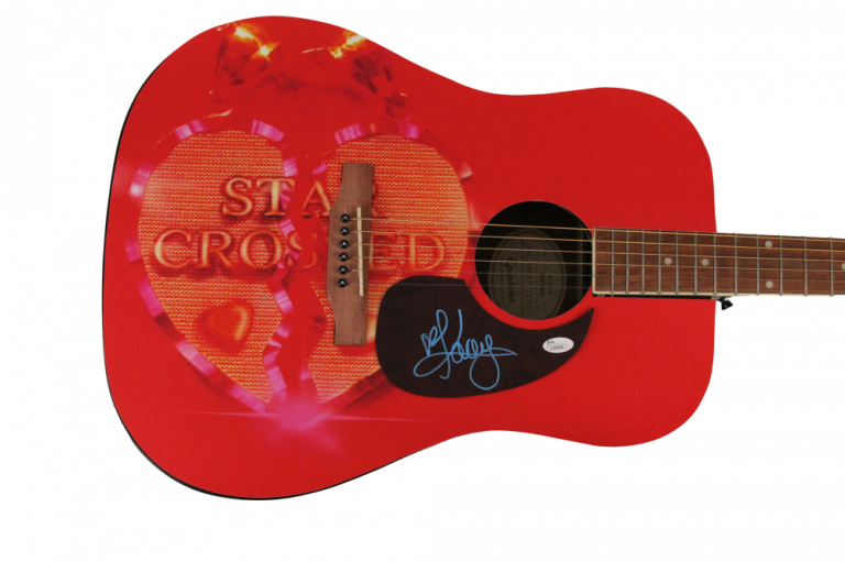 KACEY MUSGRAVES SIGNED AUTOGRAPH 1/1 GIBSON EPIPHONE GUITAR STAR-CROSSED – JSA COLLECTIBLE MEMORABILIA