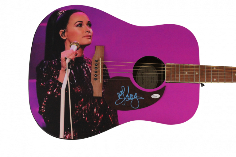 KACEY MUSGRAVES SIGNED AUTOGRAPH CUSTOM 1/1 GIBSON EPIPHONE GUITAR – RARE!! JSA COLLECTIBLE MEMORABILIA