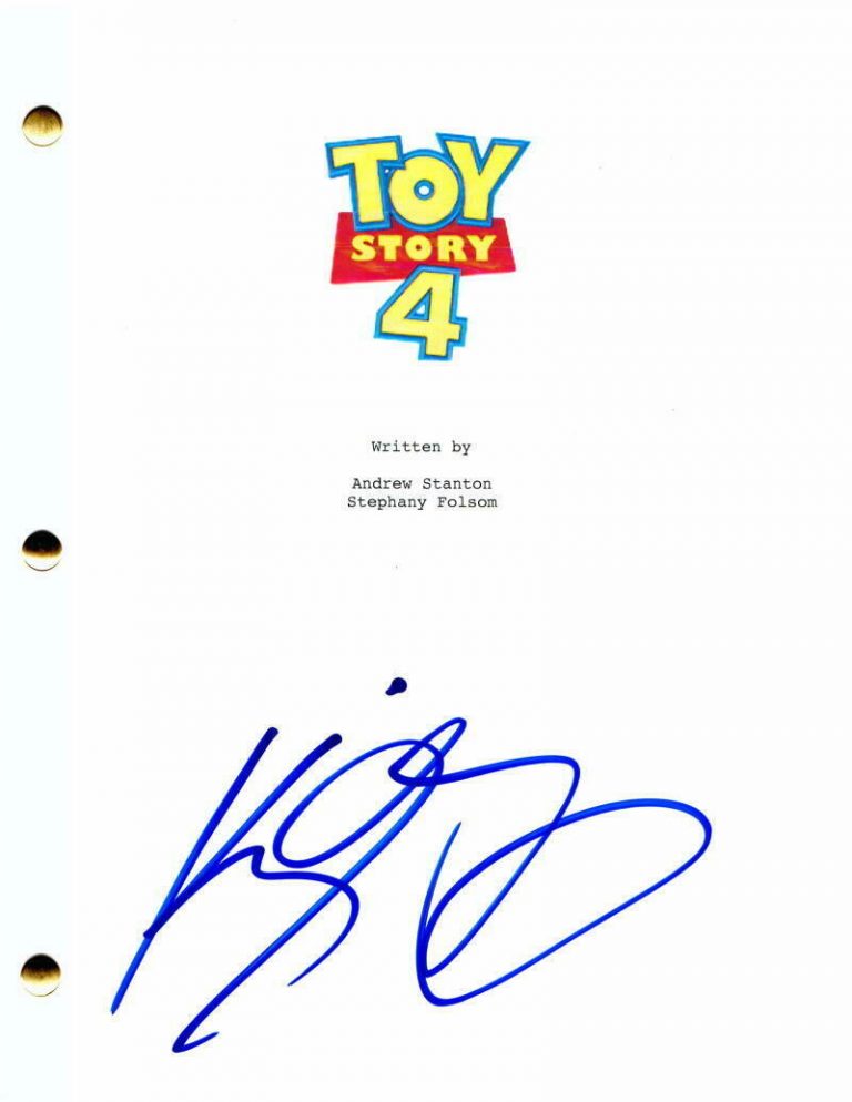 KEEGAN-MICHAEL KEY SIGNED AUTOGRAPH TOY STORY 4 FULL MOVIE SCRIPT – KEY & PEELE COLLECTIBLE MEMORABILIA