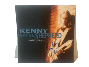 KENNY WAYNE SHEPHERD SIGNED LEDBETTER LP ALBUM POSTER FLAT BECKETT CERTIFIED #2 COLLECTIBLE MEMORABILIA